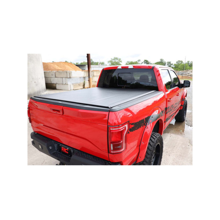 Închidere de Benă Tip Prelată, Rough Country Roll, Toyota Tacoma Lungime Benă 5.0 Feet 2014 - Prezent - EDK.ro