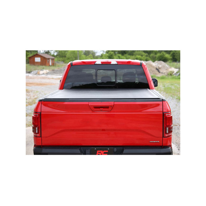 Soft Top Tonneau Bed Cover, Rough Country Roll, Chevrolet Colorado / GMC Canyon Bed Length 5.0 Feet 2014 - Present - EDK.ro