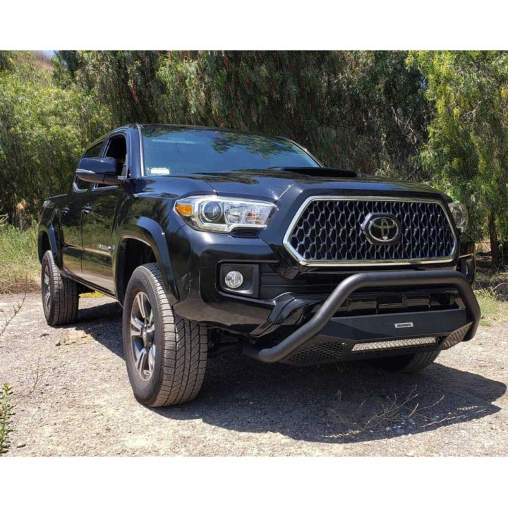 Off-Road Bullbar, Go Rhino RC4 with LED Lights, Toyota Tacoma 2016 - 2023 - EDK.ro