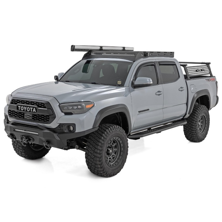 Side Steps, Rough Country OV2, Toyota Tacoma 2016 - 2023 - EDK.ro