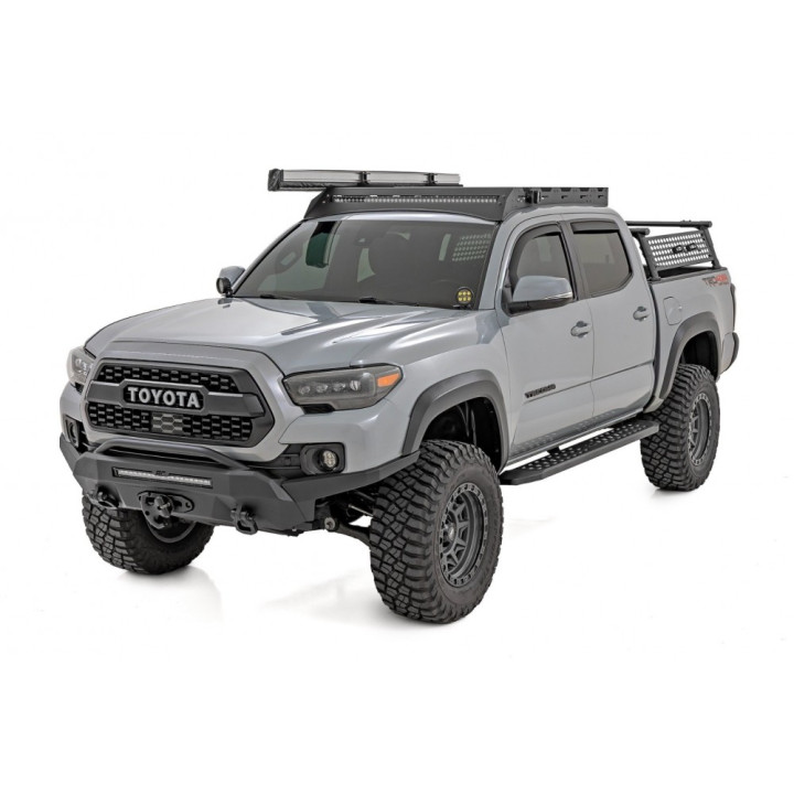 Side Steps, Rough Country RPT2, Toyota Tacoma 2016 - 2023 - EDK.ro