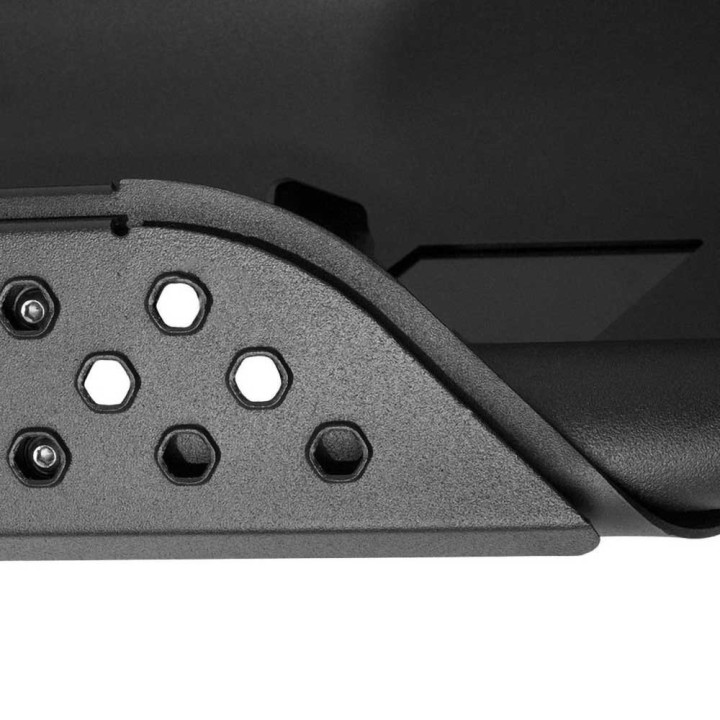 Front Rc3 Lr Skid Plate with Step and Recessed Light Bar Mount for 20 Inch Single Row LED, Go Rhino, Toyota Tacoma 2016 - 2023 -