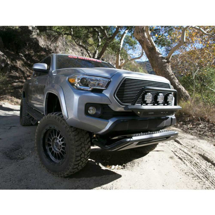 Placă de Protecție Față Rc3 Lr cu Treaptă și Suport pentru Bară Încastrată pentru Faruri LED, Go Rhino, Toyota Tacoma 2016 - 202