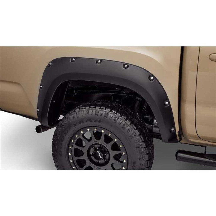 Front and Rear Fender Flares, Husky Liners Pocket Style, Toyota Tacoma 2016 - 2023 - EDK.ro