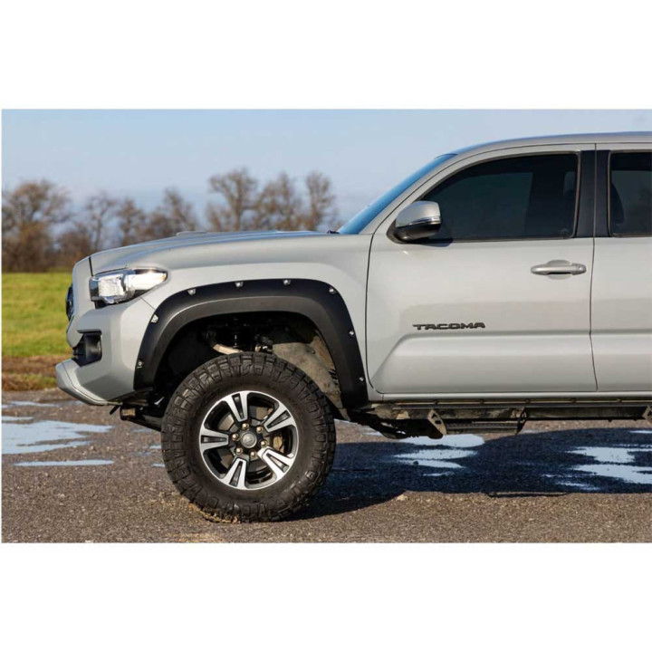 Extensii Aripi Față și Spate, Rough Country Pocket, Toyota Tacoma 2016 - 2023 - EDK.ro