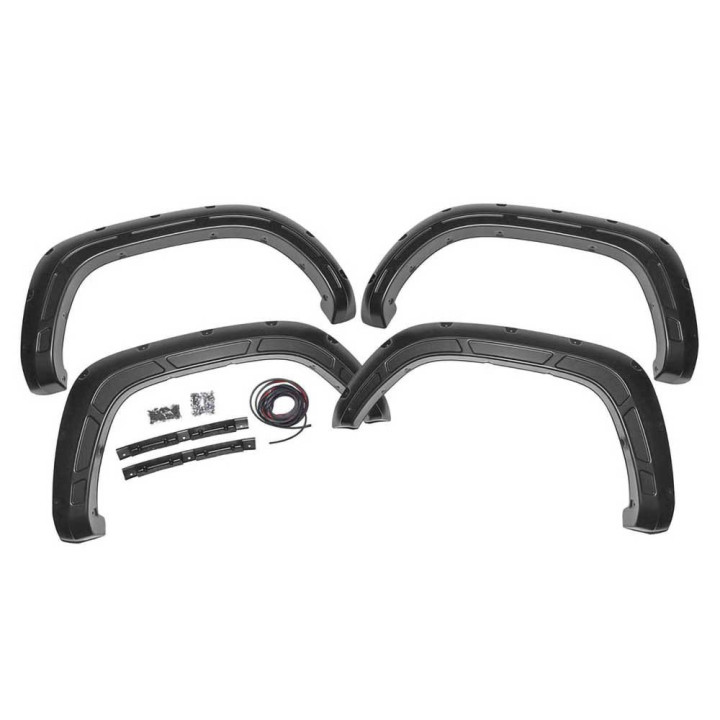 Extensii Aripi Față și Spate, Rough Country Defender Pocket, Toyota Tacoma 2016 - 2023 - EDK.ro