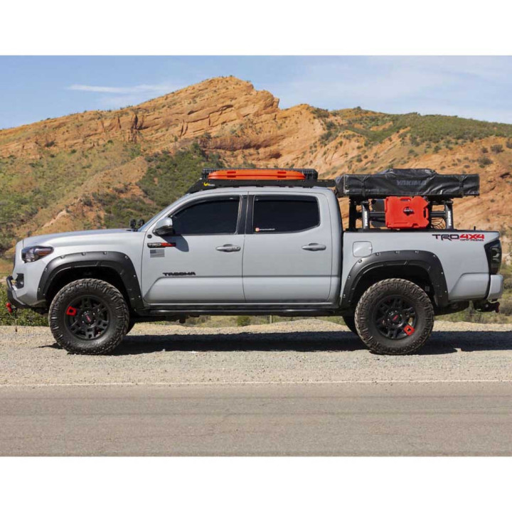 Front and Rear Fender Flares, Rough Country Defender Pocket, Toyota Tacoma 2016 - 2023 - EDK.ro