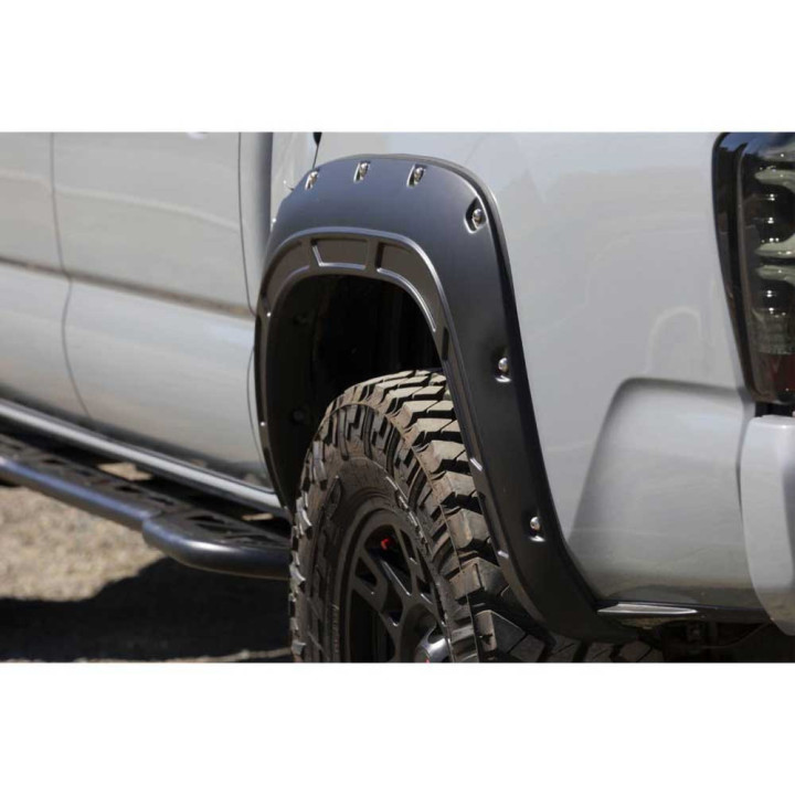 Extensii Aripi Față și Spate, Rough Country Defender Pocket, Toyota Tacoma 2016 - 2023 - EDK.ro