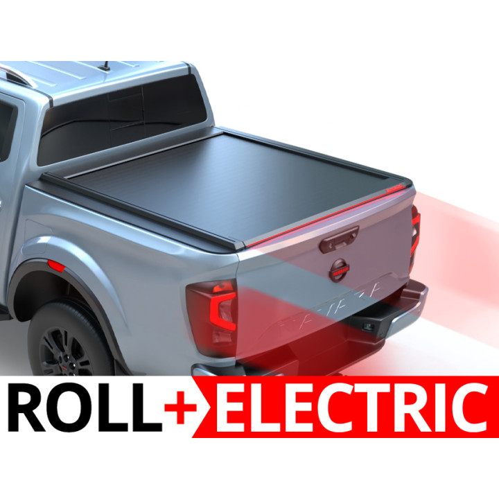 Electronically Assisted Roll Top Tonneau Bed Cover, Tessera 4x4 Roll+, Renault Alaskan 2016 - 2025 - EDK.ro