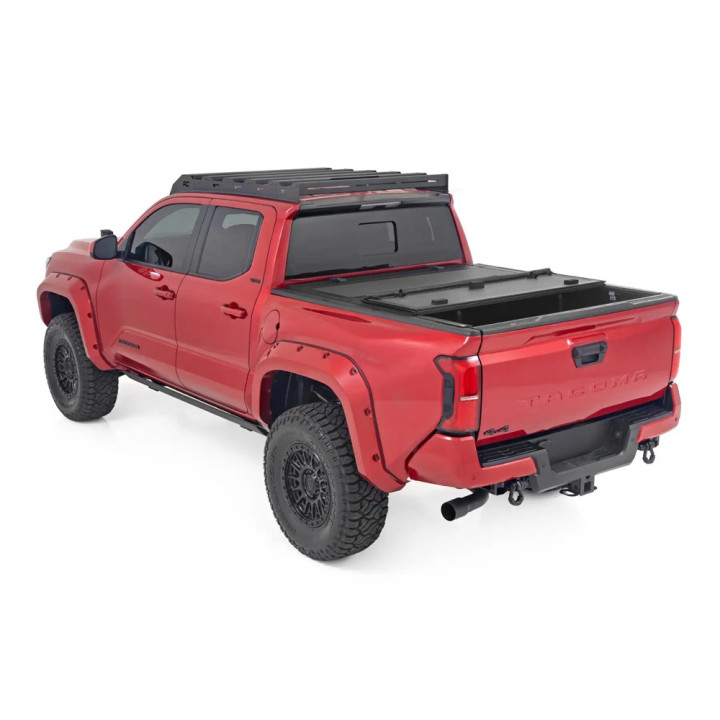 Închidere de Benă Tip Capac, Rough Country Tri-Fold, Toyota Tacoma Lungime Benă 5.0 Feet 2014 - Prezent - EDK.ro