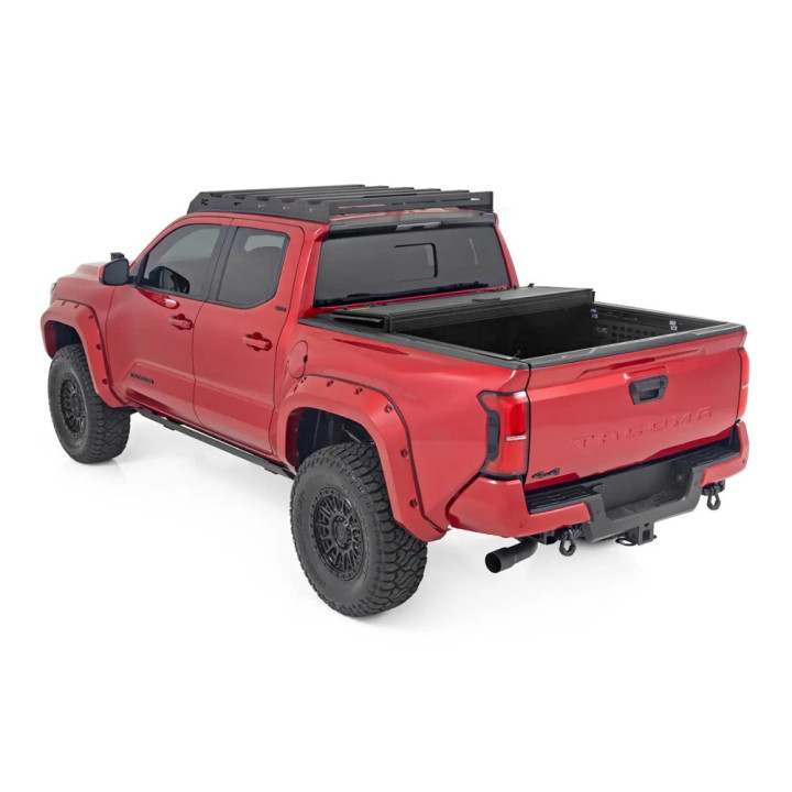 Lid Tonneau Bed Cover, Rough Country Tri-Fold, Chevrolet Colorado / GMC Canyon Bed Length 5.0 Feet 2014 - 2073 - EDK.ro