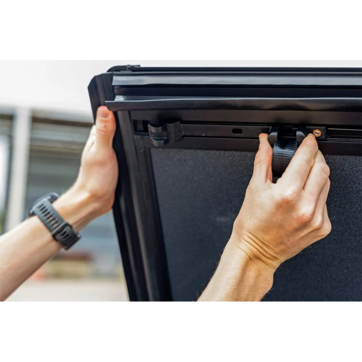 Lid Tonneau Bed Cover, Rough Country Tri-Fold, Chevrolet Colorado / GMC Canyon Bed Length 5.0 Feet 2014 - 2073 - EDK.ro