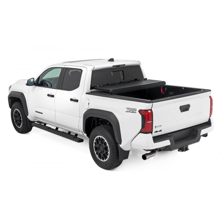 Lid Tonneau Bed Cover, Rough Country Tri-Fold, Chevrolet Colorado / GMC Canyon Bed Length 5.0 Feet 2014 - 2095 - EDK.ro