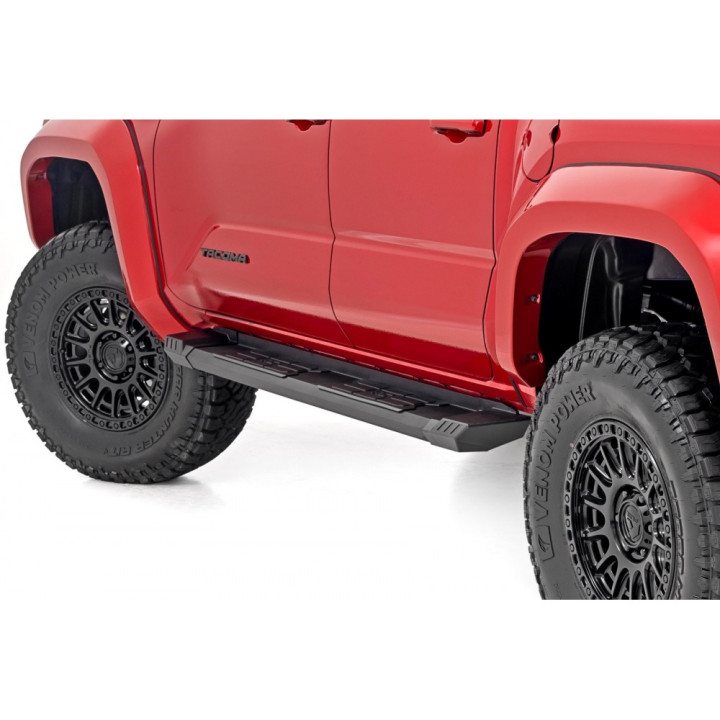 Side Steps, Rough Country HD2, Toyota Tacoma 2024 - Present - EDK.ro