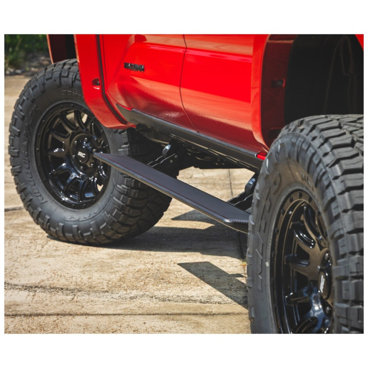 Electric Side Steps, Rough Country HT-Series, Toyota Tacoma 2024 - Present - EDK.ro