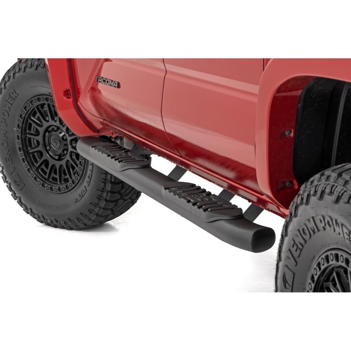 Praguri Laterale, Rough Country Oval Nerf Step, Toyota Tacoma 2024 - Prezent - EDK.ro