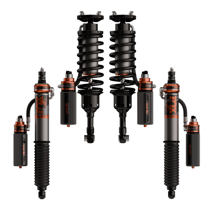 Shocks Set, FOX Factory Race 3.2 Live Valve Internal Bypass Reservoir Lift 2-3 Inch, Toyota Tacoma 2024 - Present - EDK.ro