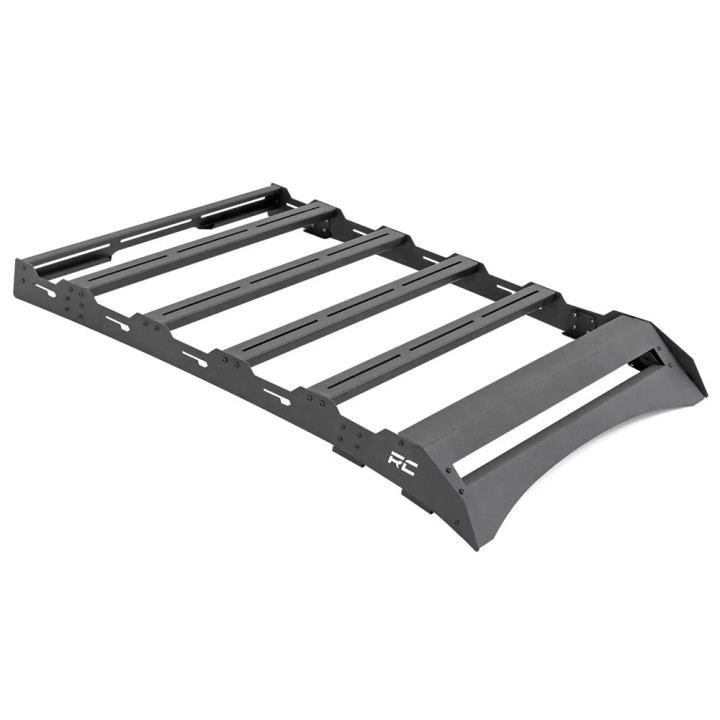 Roof Rack with 40 Inch LED Light Bar, Rough Country, Toyota Tacoma 2024 - Present - EDK.ro