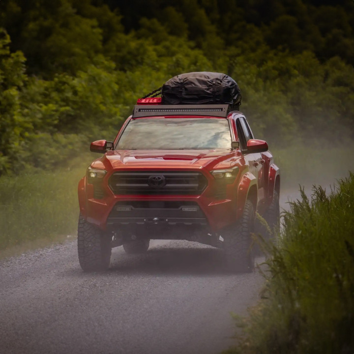Portbagaj de Plafon cu Bară LED de 40 Inch pentru, Rough Country, Toyota Tacoma 2024 - Prezent - EDK.ro