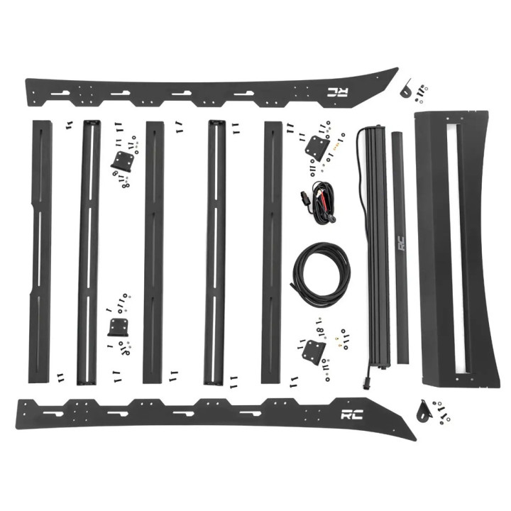 Portbagaj de Plafon cu Bară LED de 40 Inch pentru, Rough Country, Toyota Tacoma 2024 - Prezent - EDK.ro