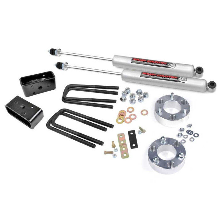 Suspension Lift Kit, Rough Country Lift 2.5 Inch, Toyota Tundra 1999 - 2006 - EDK.ro