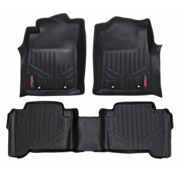 Front and Rear Floor Mats, Rough Country, Toyota Tundra 2007 - 2014 - EDK.ro