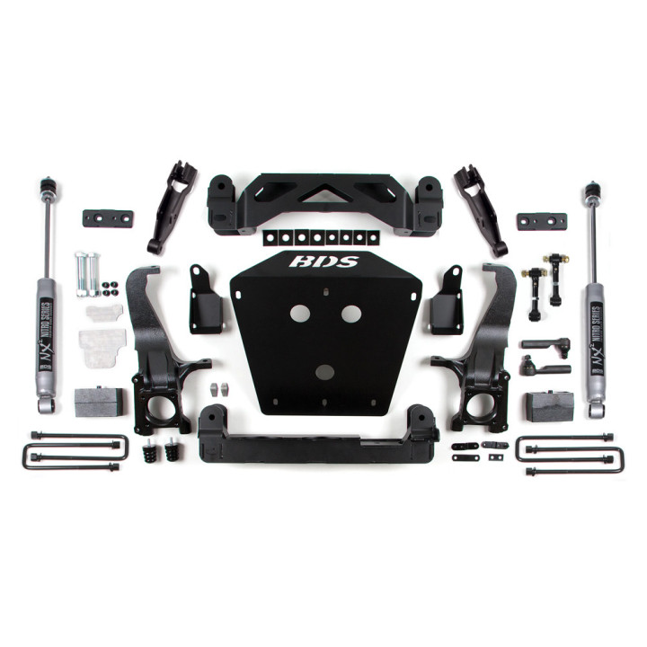 Suspension Lift Kit, BDS Suspension Lift 4.5 Inch, Toyota Tundra 2007 - 2014 - EDK.ro