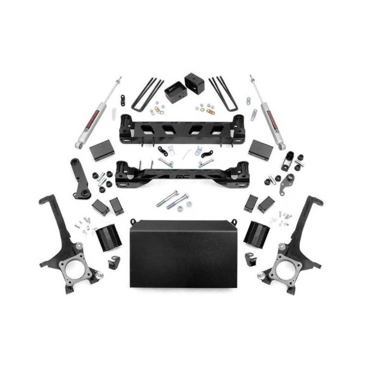 Suspension Lift Kit, Rough Country Lift 4.5 Inch, Toyota Tundra 2007 - 2014 - EDK.ro