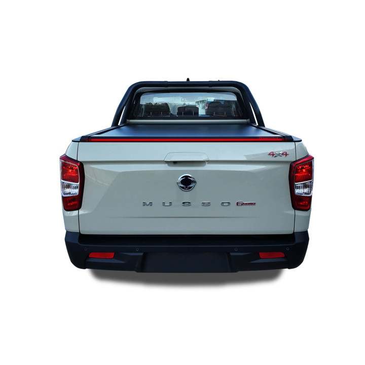 Electronically Assisted Roll Top Tonneau Bed Cover, Tessera 4x4 Roll+, SsangYong Musso Grand 2018 - Present - EDK.ro