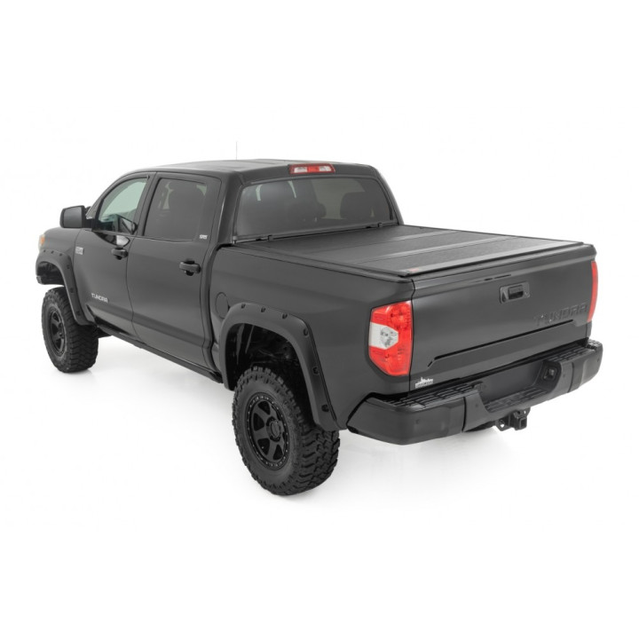 Lid Tonneau Bed Cover, Rough Country Tri-Fold, Chevrolet Colorado / GMC Canyon Bed Length 5.7 Feet 2014 - 2101 - EDK.ro