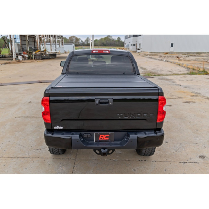 Lid Tonneau Bed Cover, Rough Country Tri-Fold, Chevrolet Colorado / GMC Canyon Bed Length 5.7 Feet 2014 - 2101 - EDK.ro
