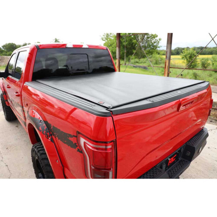 Închidere de Benă Tip Prelată, Rough Country Roll, Chevrolet Colorado / GMC Canyon Lungime Benă 5.7 Feet 2014 - Prezent - EDK.ro
