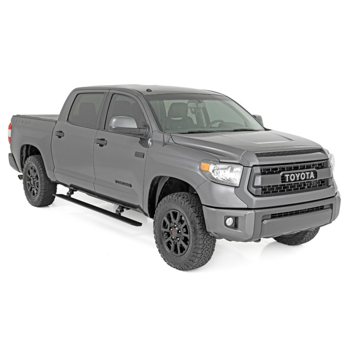 Electric Side Steps, Rough Country Power Boards, Toyota Tundra 2007 - 2021 - EDK.ro