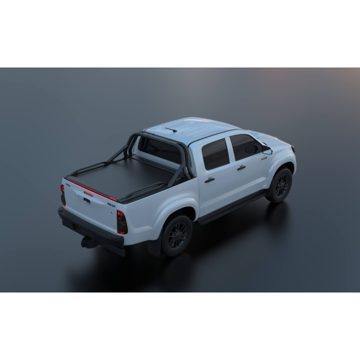 Electronically Assisted Roll Top Tonneau Bed Cover, Tessera 4x4 Roll+, Toyota Hilux Double Cab 2005 - 2016 - EDK.ro