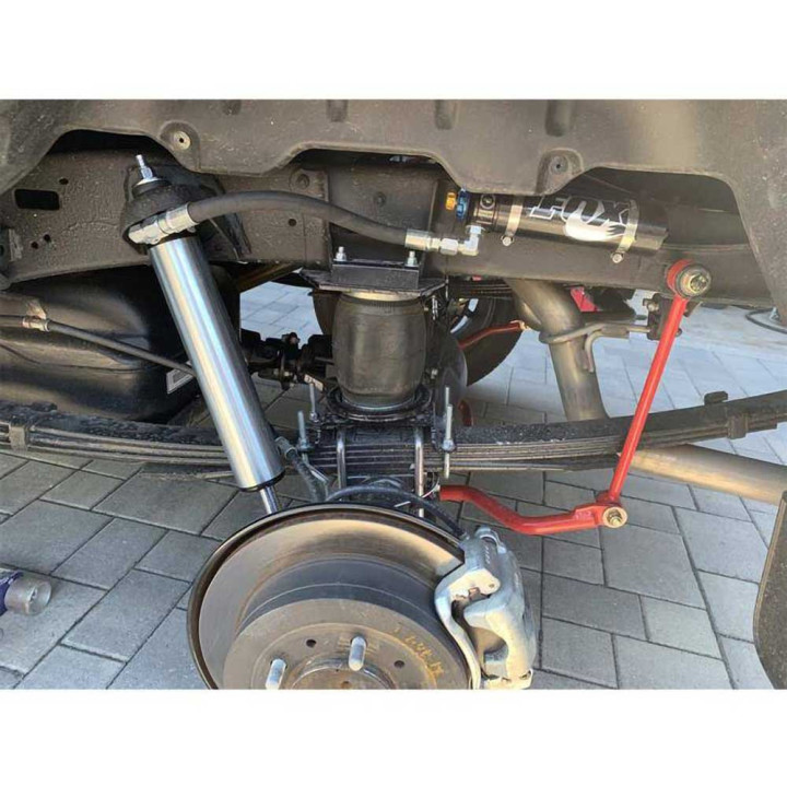 Rear Nitro Shock Absorber, FOX Factory Race 2.5 Reservoir Adjustable DSC Lift 0-1.5 Inch, Toyota Tundra 2007 - 2021 - EDK.ro