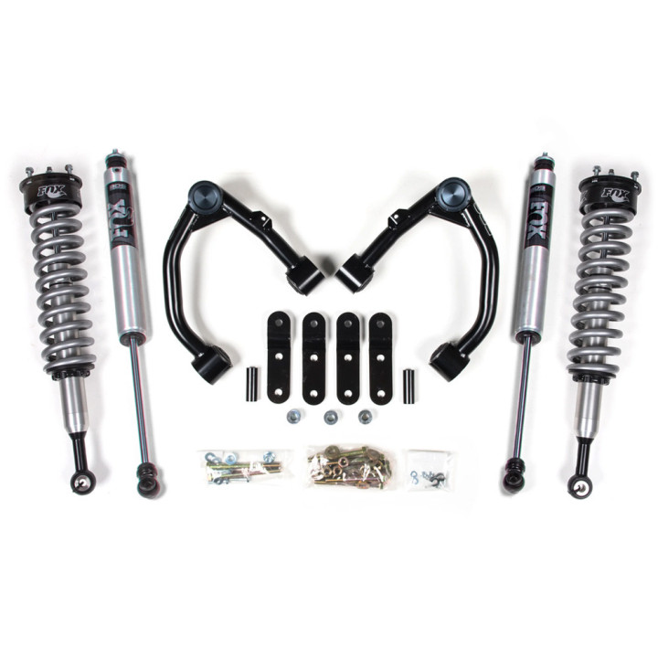 Suspension Lift Kit, BDS Suspension with FOX Performance 2.0 shocks Lift 3 Inch, Toyota Tundra 2007 - 2021 - EDK.ro