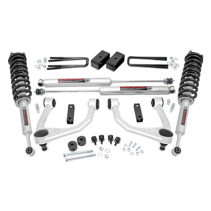 Kit Suspensie de Ridicare, Rough Country Lift 3.5 Inch, Toyota Tundra 2007 - 2021 - EDK.ro