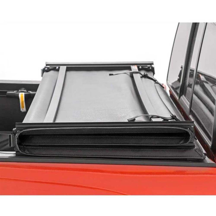 Soft Top Tonneau Bed Cover, Rough Country Tri-Fold, Chevrolet Colorado / GMC Canyon Bed Length 5.7 Feet 2014 - 2037 - EDK.ro