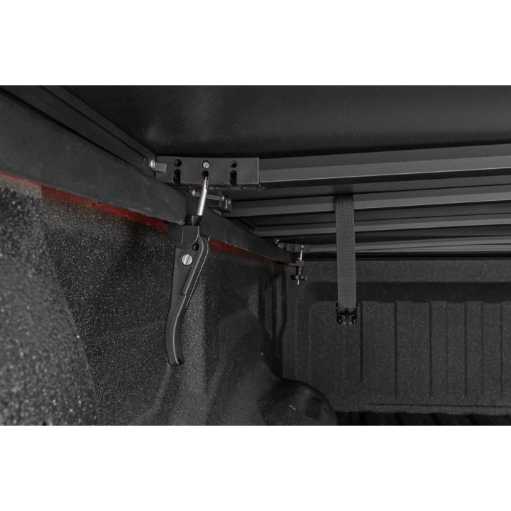 Soft Top Tonneau Bed Cover, Rough Country Tri-Fold, Chevrolet Colorado / GMC Canyon Bed Length 5.7 Feet 2014 - 2037 - EDK.ro