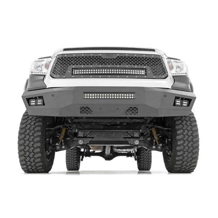 Off-Road Bullbar, Rough Country with LED Lights, Toyota Tundra 2014 - 2021 - EDK.ro