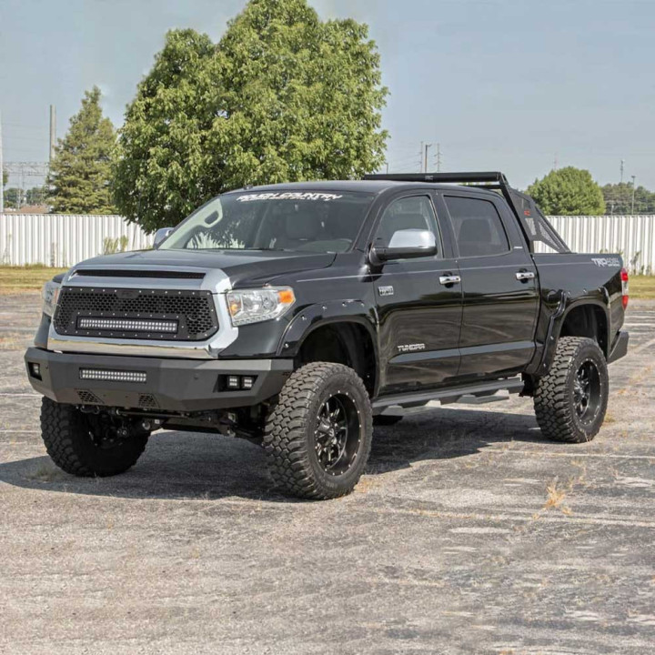 Off-Road Bullbar, Rough Country with LED Lights, Toyota Tundra 2014 - 2021 - EDK.ro