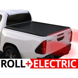 Electronically Assisted Roll Top Tonneau Bed Cover, Tessera 4x4 Roll+, Toyota Hilux Double Cab 2016 - 2026 - EDK.ro