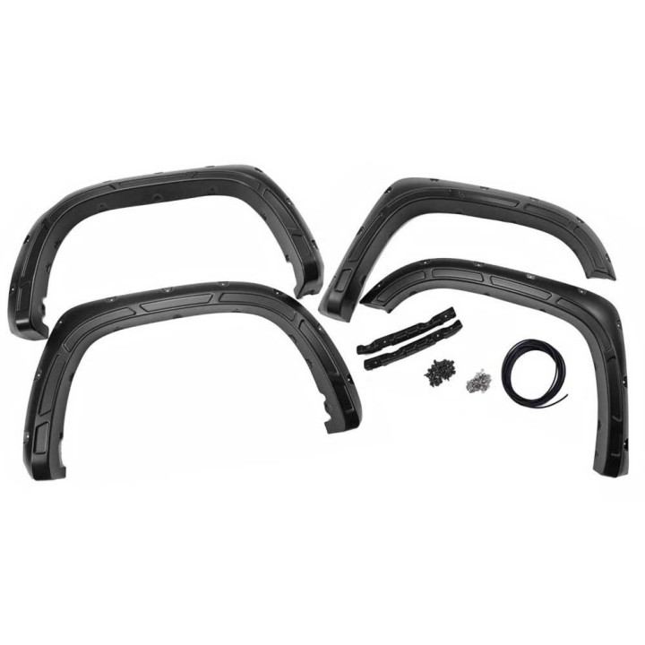 Front and Rear Fender Flares, Rough Country Defender Pocket, Toyota Tundra 2014 - 2021 - EDK.ro