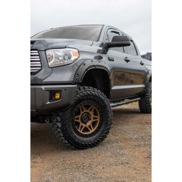 Front and Rear Fender Flares, Rough Country Defender Pocket, Toyota Tundra 2014 - 2021 - EDK.ro