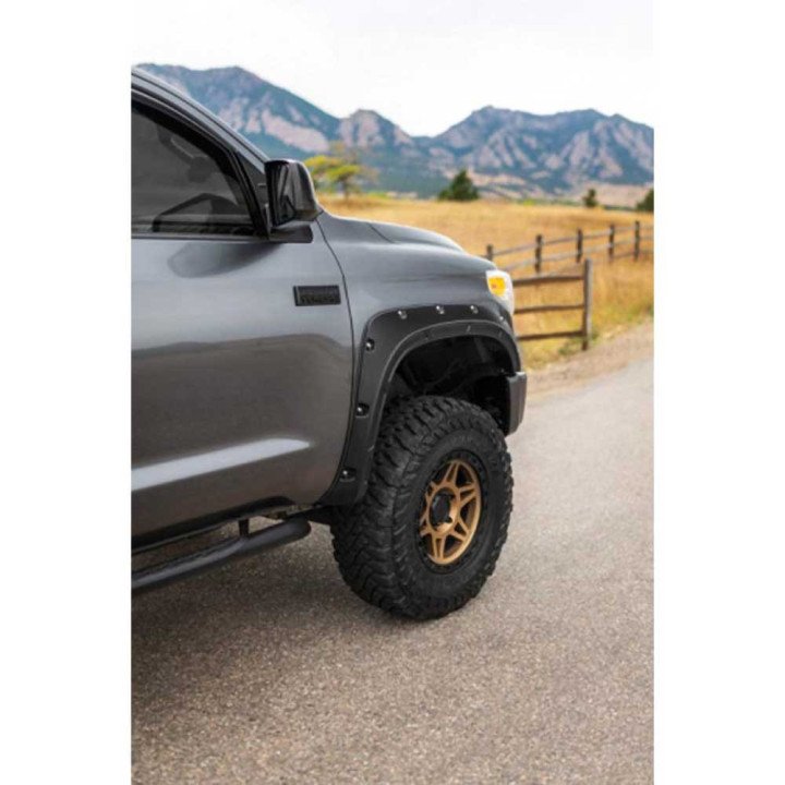 Front and Rear Fender Flares, Rough Country Defender Pocket, Toyota Tundra 2014 - 2021 - EDK.ro