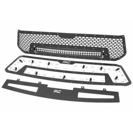 Grilă Tip Plasă cu Bară LED de 30 Inch cu Două Rânduri Black Series, Rough Country, Toyota Tundra 2014 - 2021 - EDK.ro