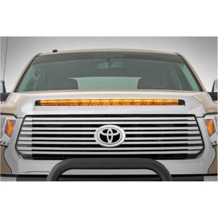 EC Approved LED Projector Integration Kit for Grille, Rough Country LED hood bulge kit 40", Toyota Tundra 2014 - 2021 - EDK.ro