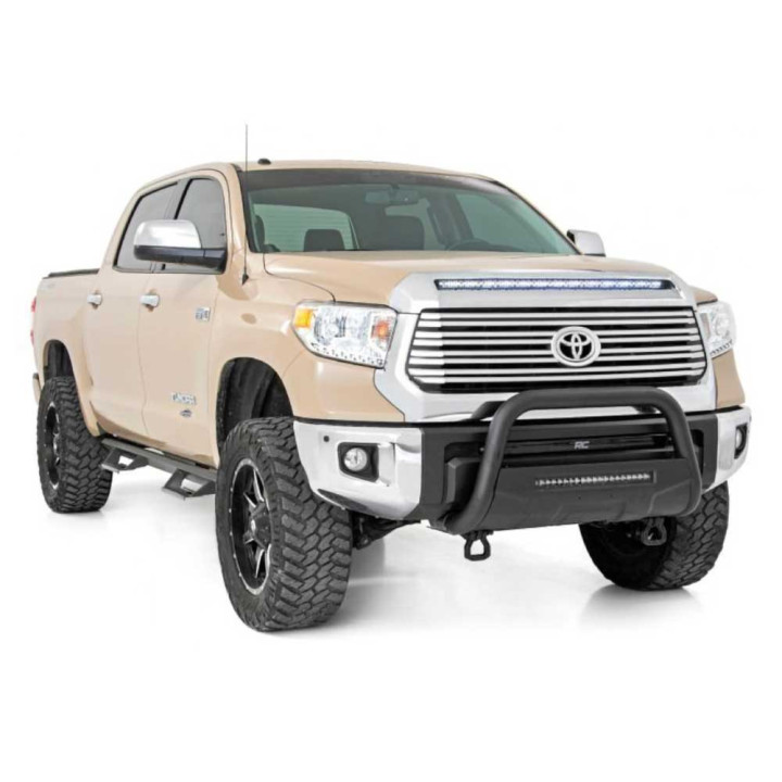 Kit de Integrare Proiectoare LED Omologate Pentru Grilă, Rough Country LED hood bulge kit 40", Toyota Tundra 2014 - 2021 - EDK.r