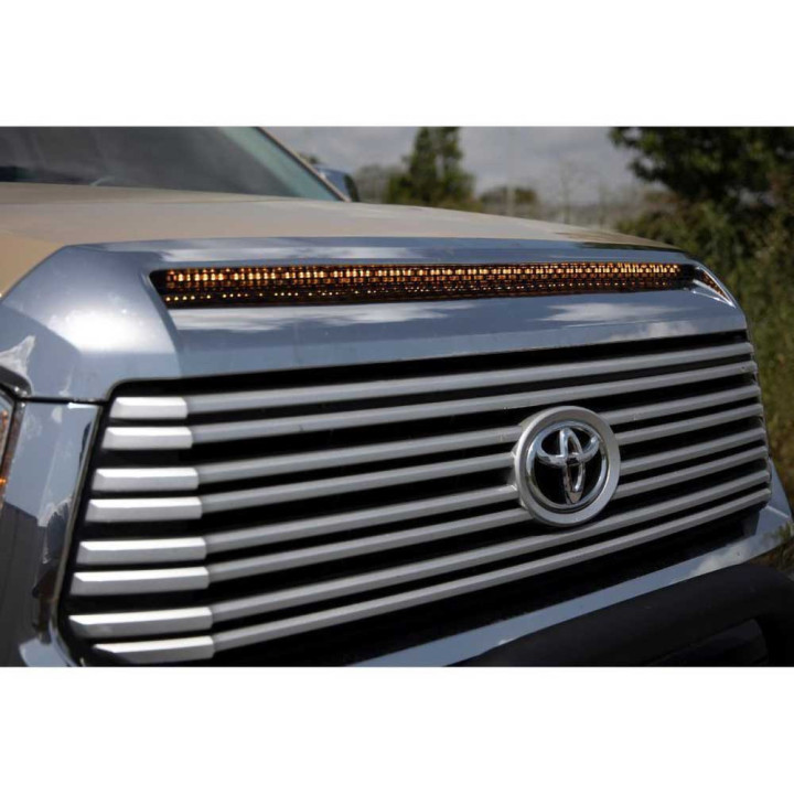 EC Approved LED Projector Integration Kit for Grille, Rough Country LED hood bulge kit 40", Toyota Tundra 2014 - 2021 - EDK.ro