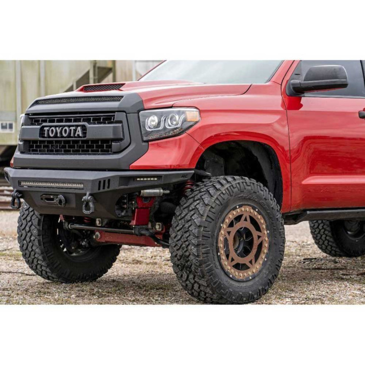 Kit de Integrare Proiectoare LED Omologate Pentru Grilă, Rough Country LED hood bulge kit 40", Toyota Tundra 2014 - 2021 - EDK.r